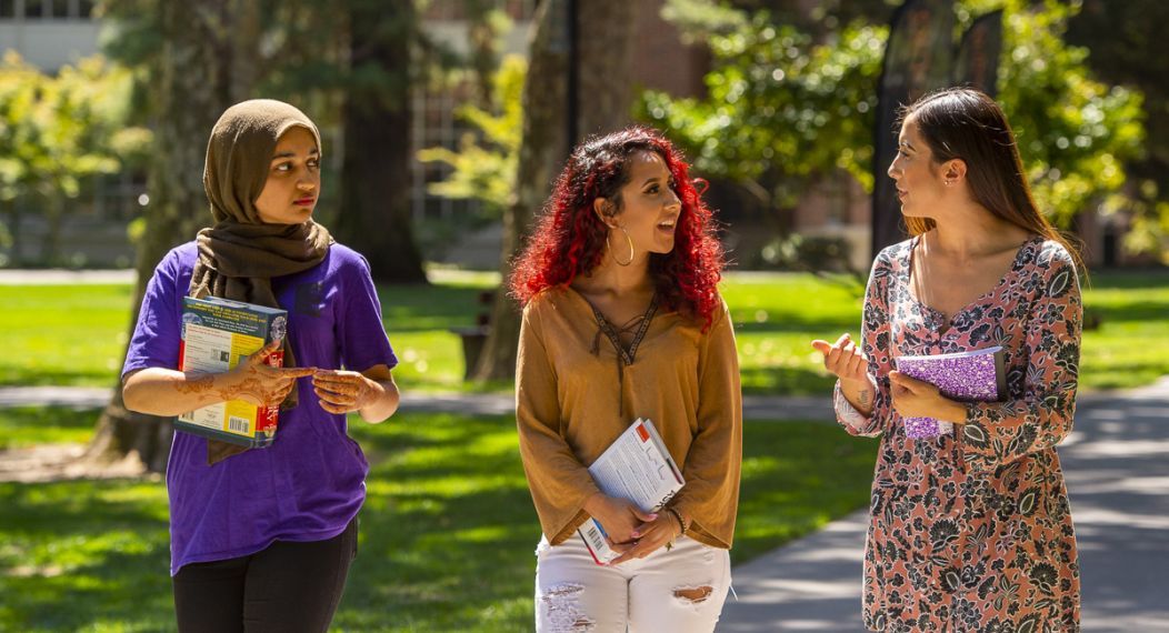 sociology students talking